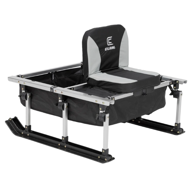 Clam PackSled – Portable Ice Fishing Gear Sled