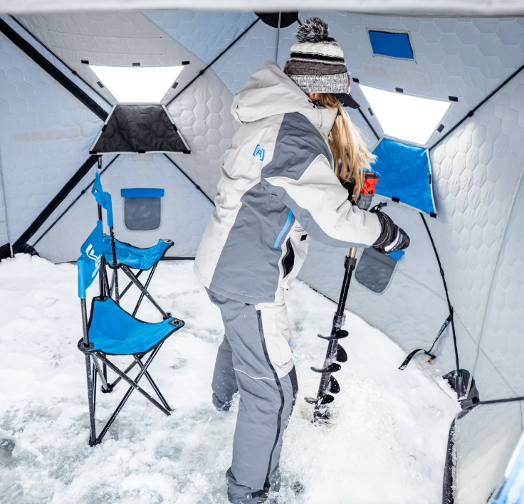CLAM X-600 Thermal 6-Sided Hub Shelter