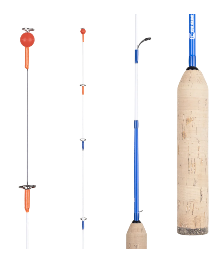 Clam TS Series 27" Ultra Light Spring Bobber Ice Fishing Rod