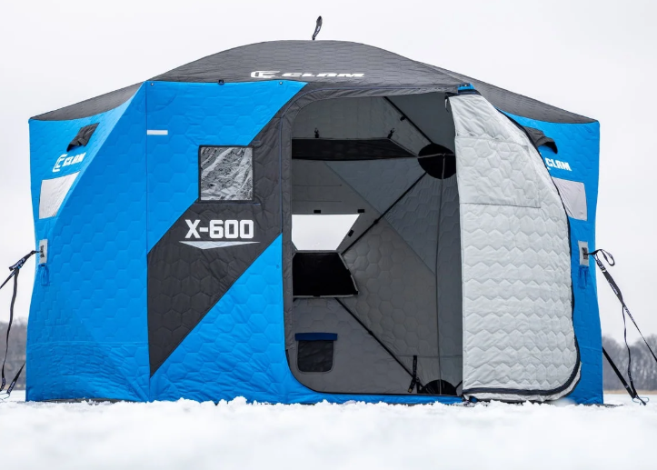 CLAM X-600 Thermal 6-Sided Hub Shelter