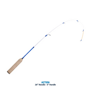 Product: Clam TS Series Noodle Ice Fishing Rod – 28"