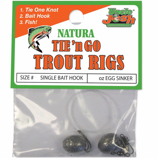 Uncle Josh Natura Tie 'N Go Trout Rigs