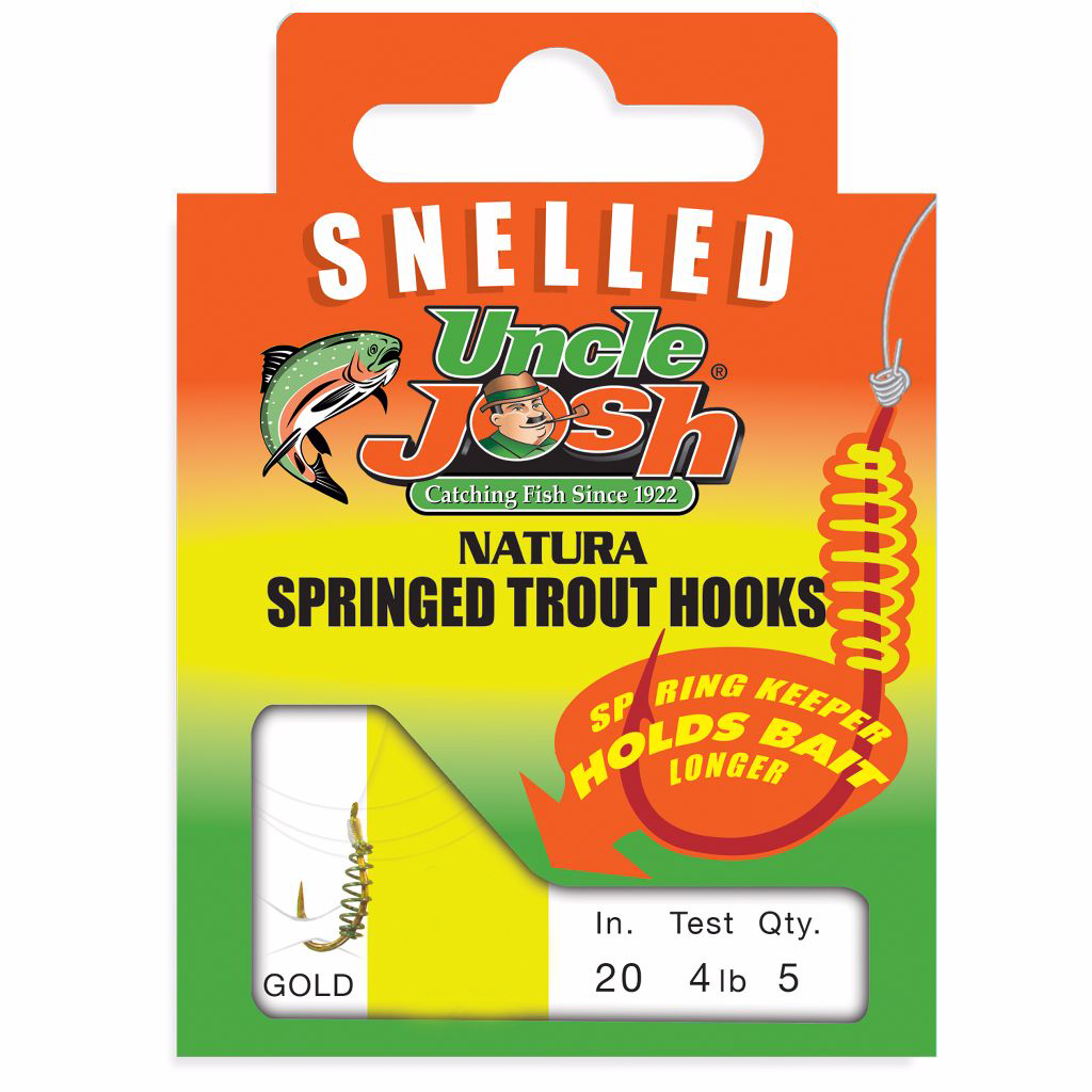 Uncle Josh Snelled Spring Trout Hooks