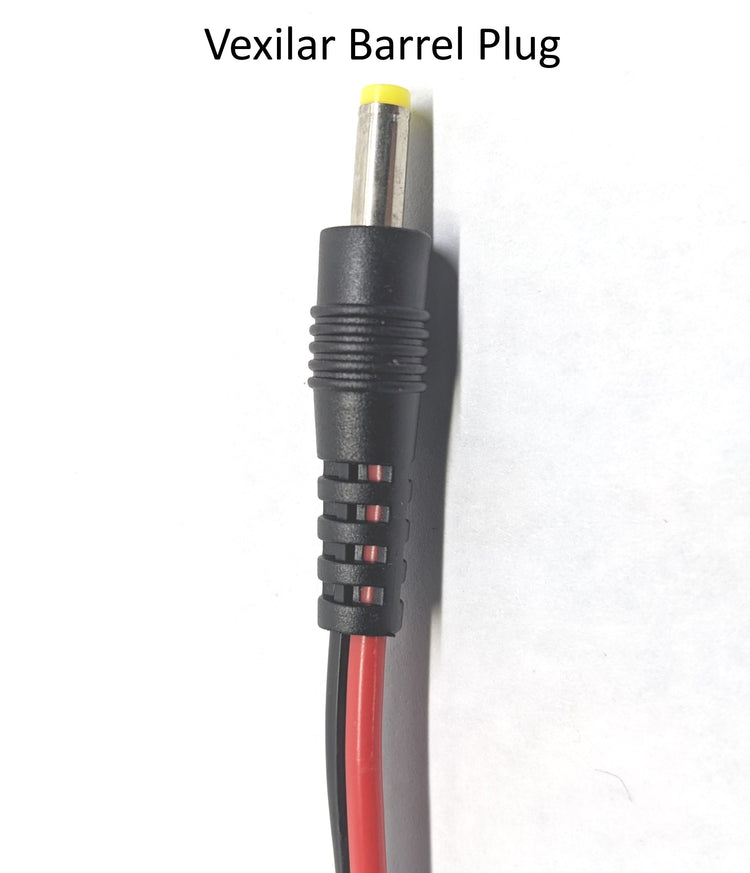 SAE to Vexilar barrel plug adapter