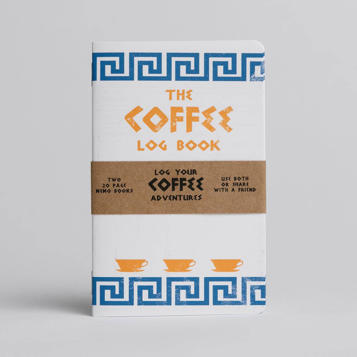 Coffee Log Book - Two 20-page books - Review local Shops