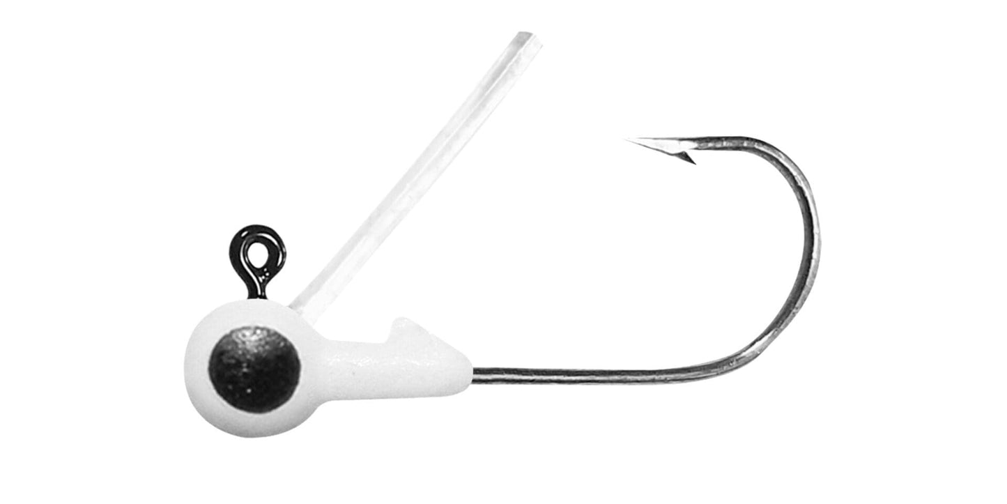 BIG BITE JIG-WEEDLESS 1/16OZ / WHITE (6 PACK)