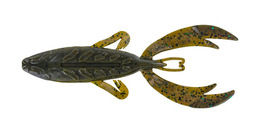 BIG BITE BAITS 4" ROJAS FIGHTING FROG / BAMA BUG (7 PACK)