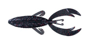 Big Bite Baits 4" Rojas Fighting Frog / Black Neon (7 Pack)