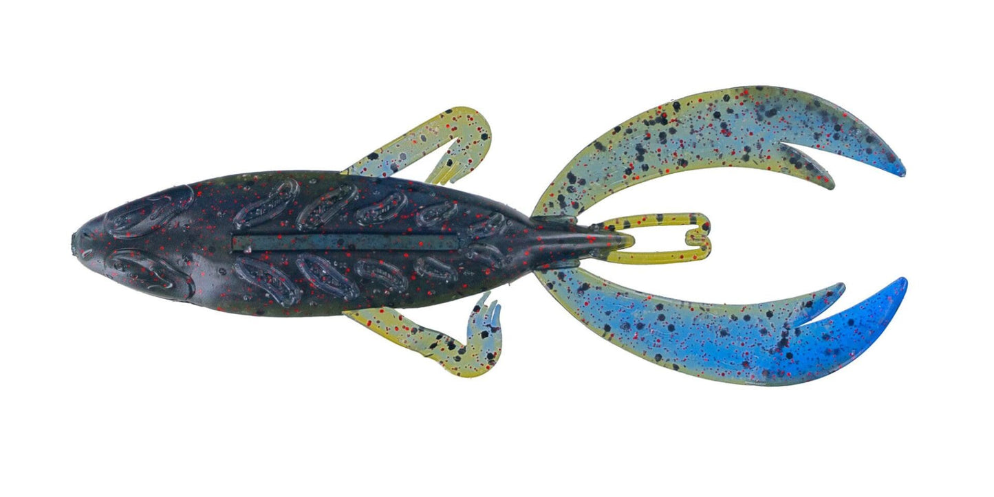 BIG BITE BAITS 4" ROJAS FIGHTING FROG / BRUISED MELON (7 PACK)