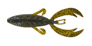 Big Bite Baits 5" Rojas Fighting Frog / Green Pumpkin (5 Pack)