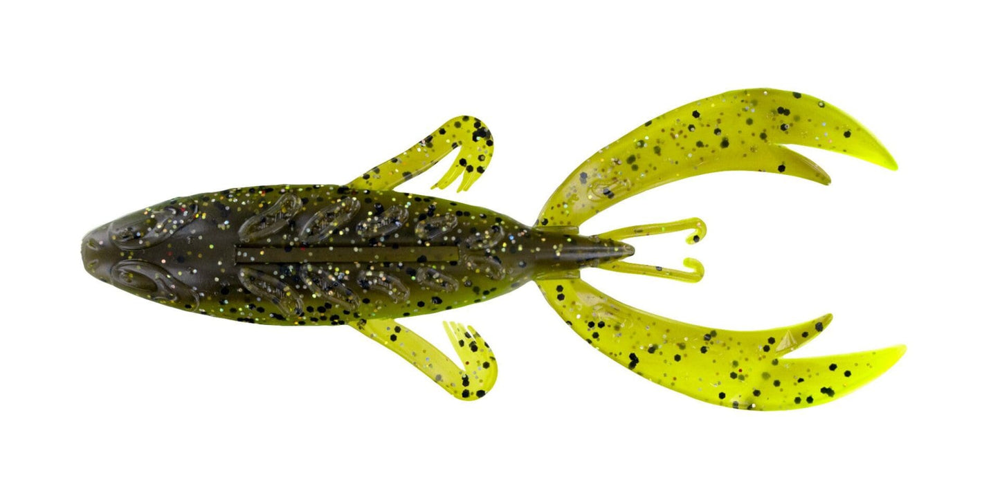 BIG BITE BAITS 4" ROJAS FIGHTING FROG / MAGICIAN (25 PACK)