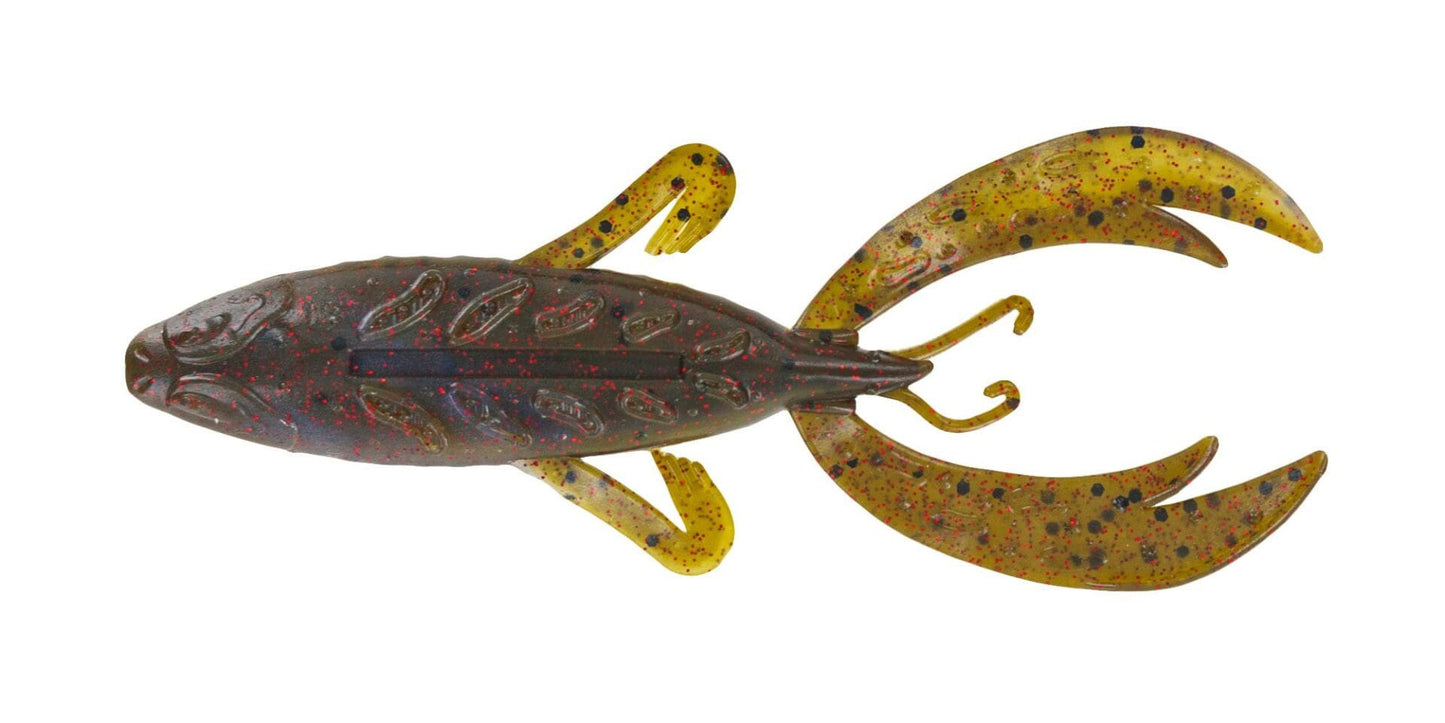 BIG BITE BAITS 4" ROJAS FIGHTING FROG / VEGAS FLASH (7 PACK)