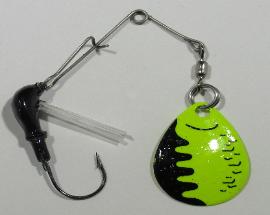 Invasion Jigs Weedless Spinner Jig – 1/8 oz