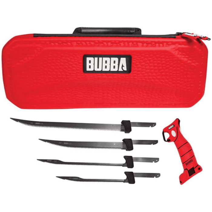 Bubba 1095705 Lithium Ion Electric Fillet Knife kit with 4 Blades