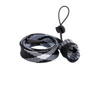 Clam Ice Rod Slick Blk/Wht 2 pk