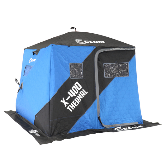 NEW! CLAM X-400 Thermal - 4 Side Hub Shelter