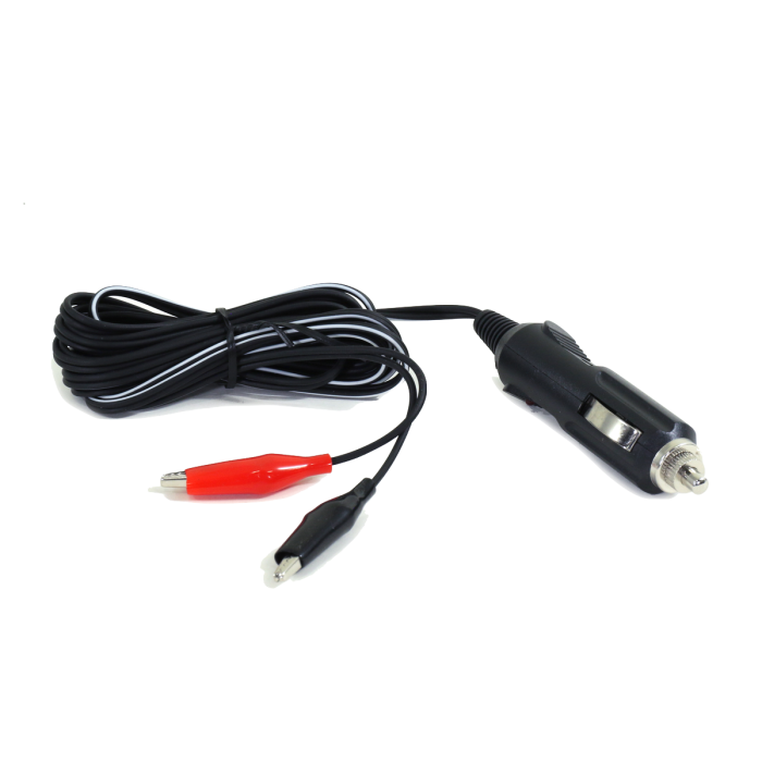 Clam DC Plug Adapter with Alligator Clips - 8854