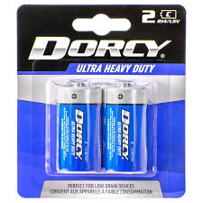 Dorcy Battery D 2 pack