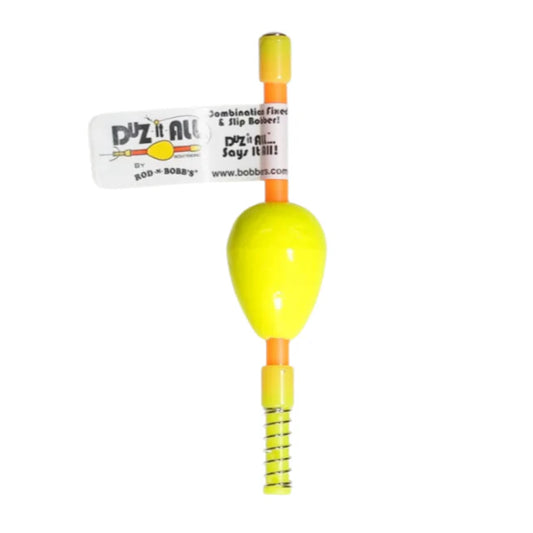 ROD N BOBBS DUZ-IT-ALL 1.25" YELLOW SLIP BOBBER