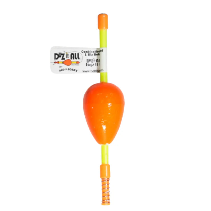 ROD N BOBBS DUZ-IT-ALL 1.75" ORANGE SLIP BOBBER
