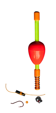 Rod-N-Bobb's Duz-It-All slip bobber orange