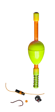 Rod-N-Bobb's Duz-It-All 1.25 inch slip bobber yellow
