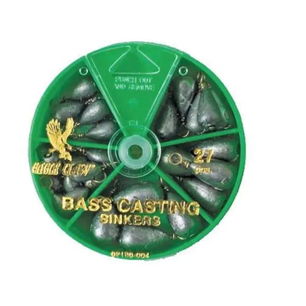 Eagle Claw Lead SPLIT SHOT 78PC DIAL
