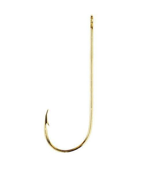 Eagle Claw 202 Aberdeen Light Wire Non-Offset Hooks A-Pack Large - 10