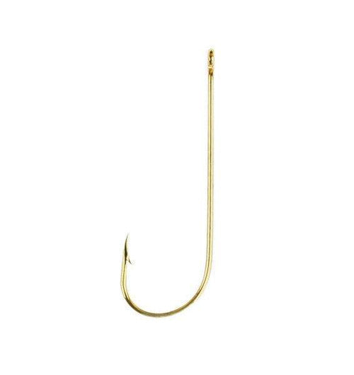 Eagle Claw 202EL Aberdeen 1X Light Wire Non-Offset Hooks A-Pack Small - 4