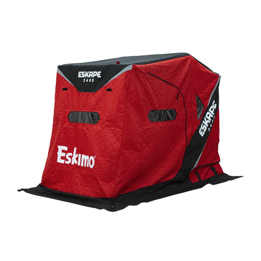 Eskimo Eskape 2400 Ice Fishing House Portable Pop Up