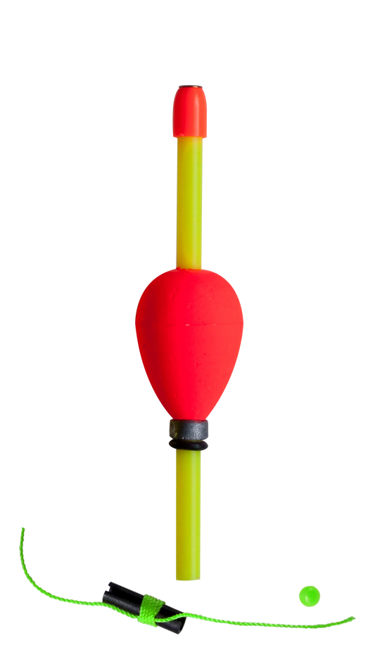 ROD N BOBBS 1.75" WEIGHTED ORANGE EZ-FLO SLIP BOBBER