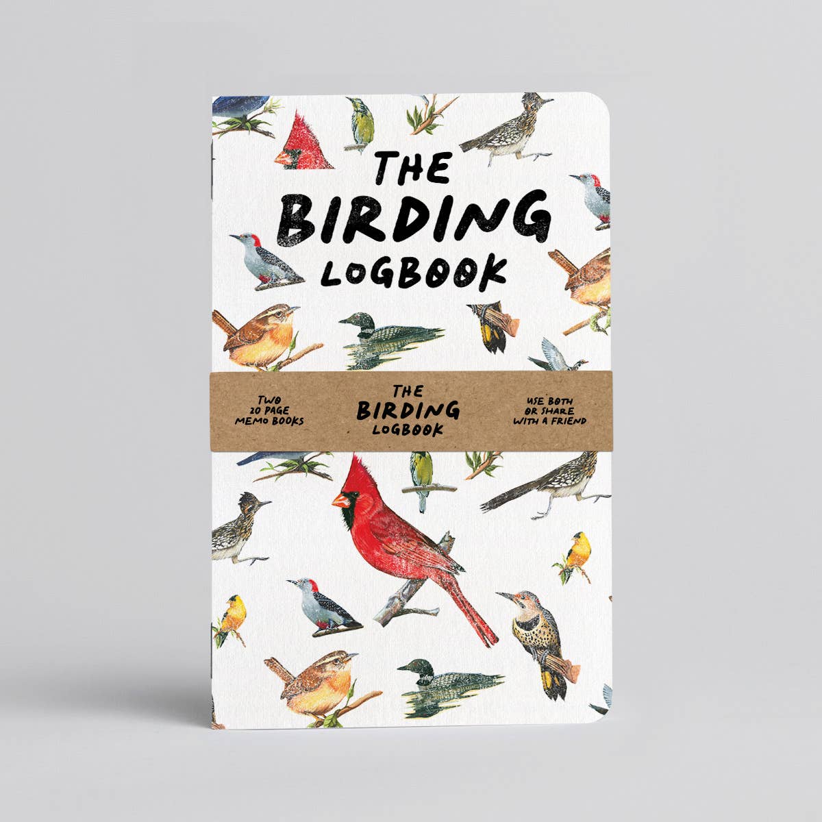 Birding Logbook - Two 20-page books - Bird watching notes