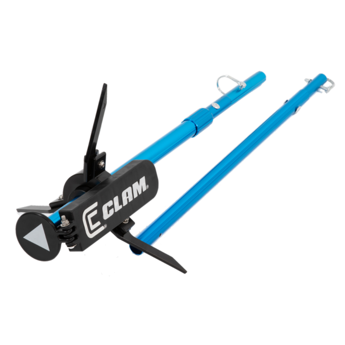 Clam live imaging transducer pole