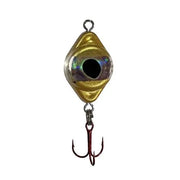 Fish Daddy Dirty Bomb LED Spoon 1/4 oz - Gold/Gold (FD01139)