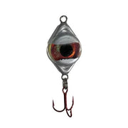 Fish Daddy Dirty Bomb LED Spoon 1/16 oz - Silver/Red (FD01142)