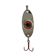 Fish Daddy Dirty Bomb LED Spoon 1/4 oz - Silver/Red (FD01152)