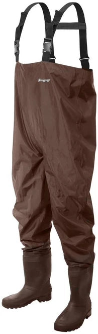 FROGG TOGG RANA CLEATED CHEST BROWN WADERS 9