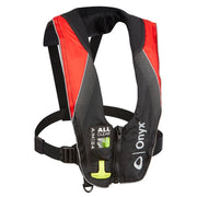Onyx A/M-24 All Clear Automatic/Manual Inflatable Life Jacket - Red