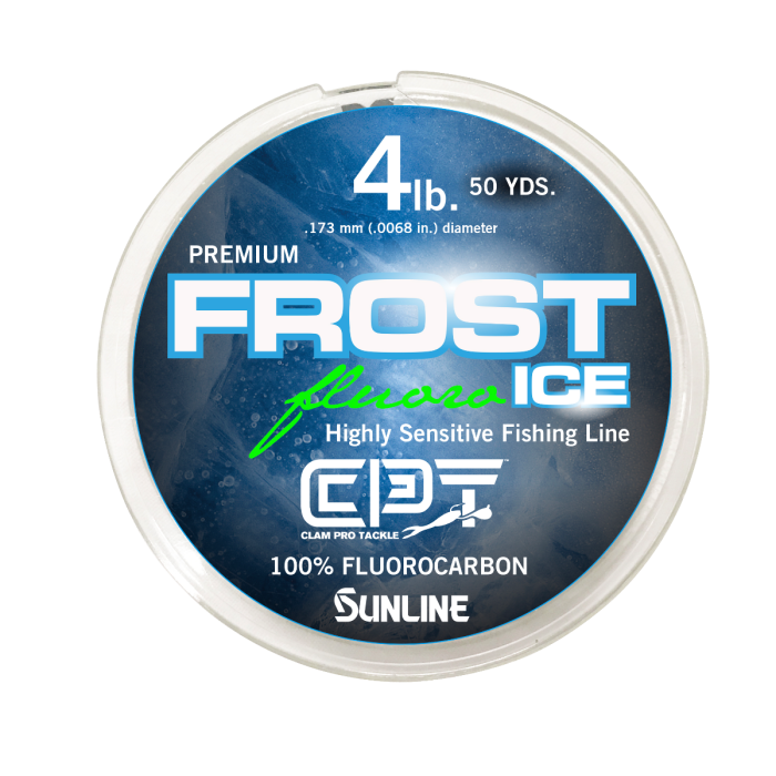 CPT Frost Mono Ice Fishing Line Clear - 300yds – Dewey Catchem & How