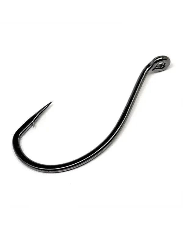 GAMAKATSU 202407 WALLEYE CP10 SZ6 WIDE GAP BLACK - BLACK | SZ6