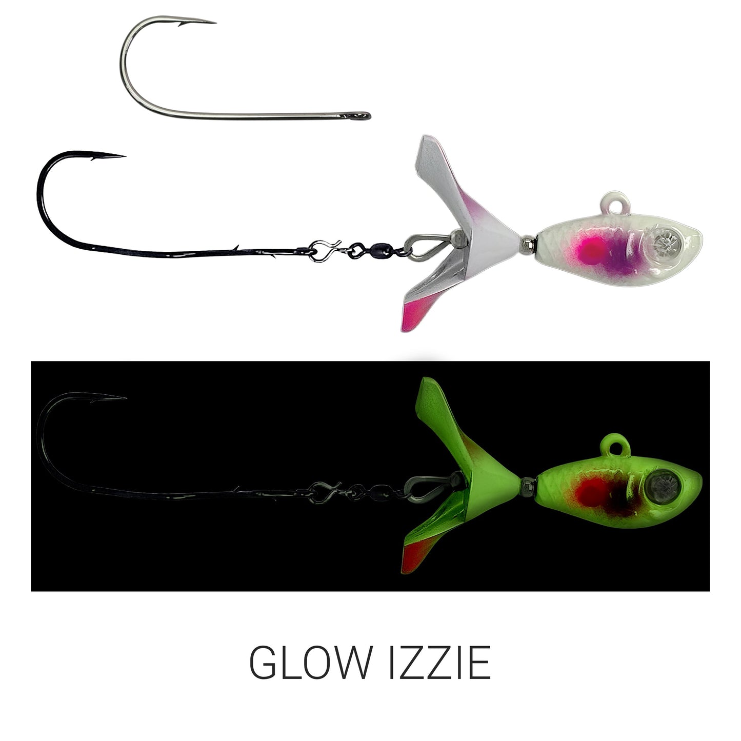 Kalin's Google Eye Tungsten Search Bait in Moonshine Glow