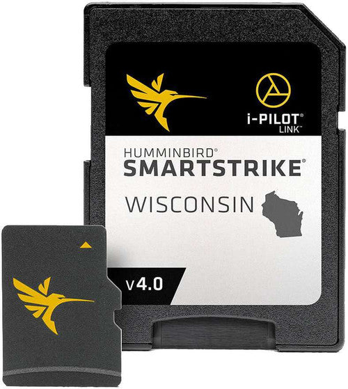 Humminbird 600041-4 Lakemater SmartStrike Chart - Wisconsin - MicroSD/SD - Version 4