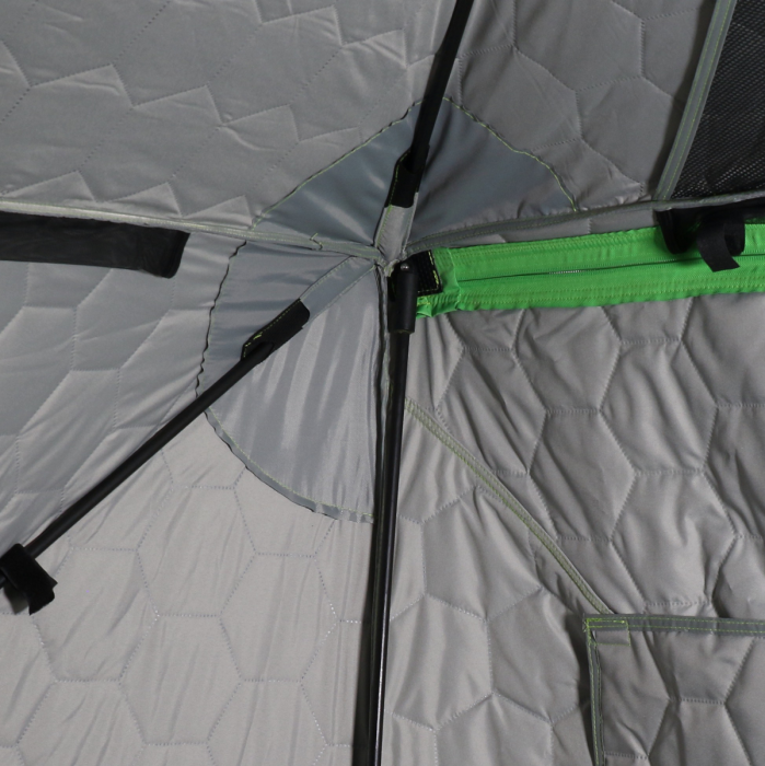 NEW! CLAM X-400 Thermal Ice Team - 4 Side Hub Shelter