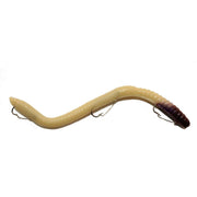Ike-Con Weedless Pre-Rigged Worm 6.25 inch Real Nightcrawler