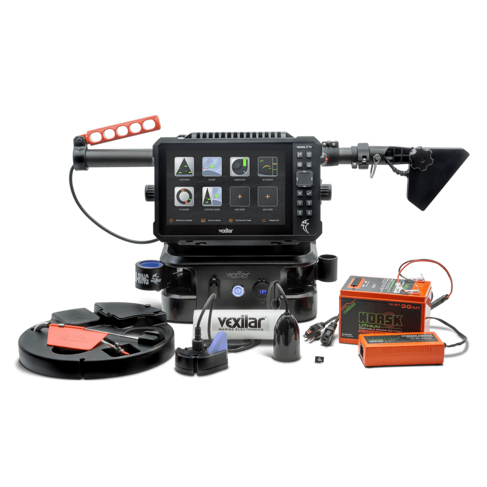 Vexilar Vision X10 Live View System Pro Bundle
