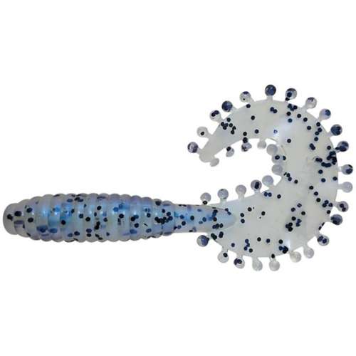 Kalin's 3" Triple Threat Tickle Plastic Fishing Grubs 8ct