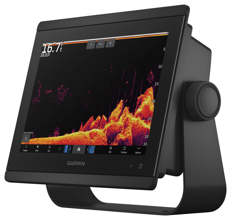 Garmin GPSMAP Touch-Screen Fish Finder/Chart Plotter Combo with Mapping and Sonar
