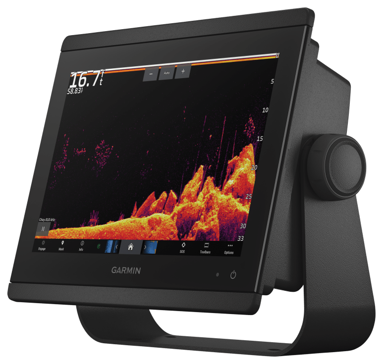 Garmin GPSMAP® 8610xsv Touch-Screen Fish Finder/Chart Plotter Combo with Mapping and Sonar