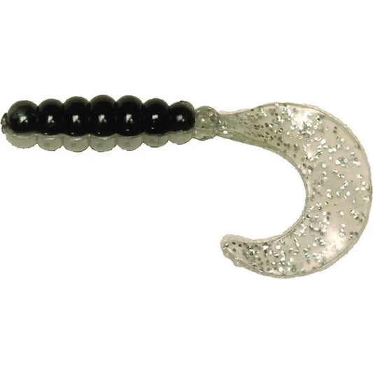 Big Bite Baits Fat Grub Curl Tail, 2in