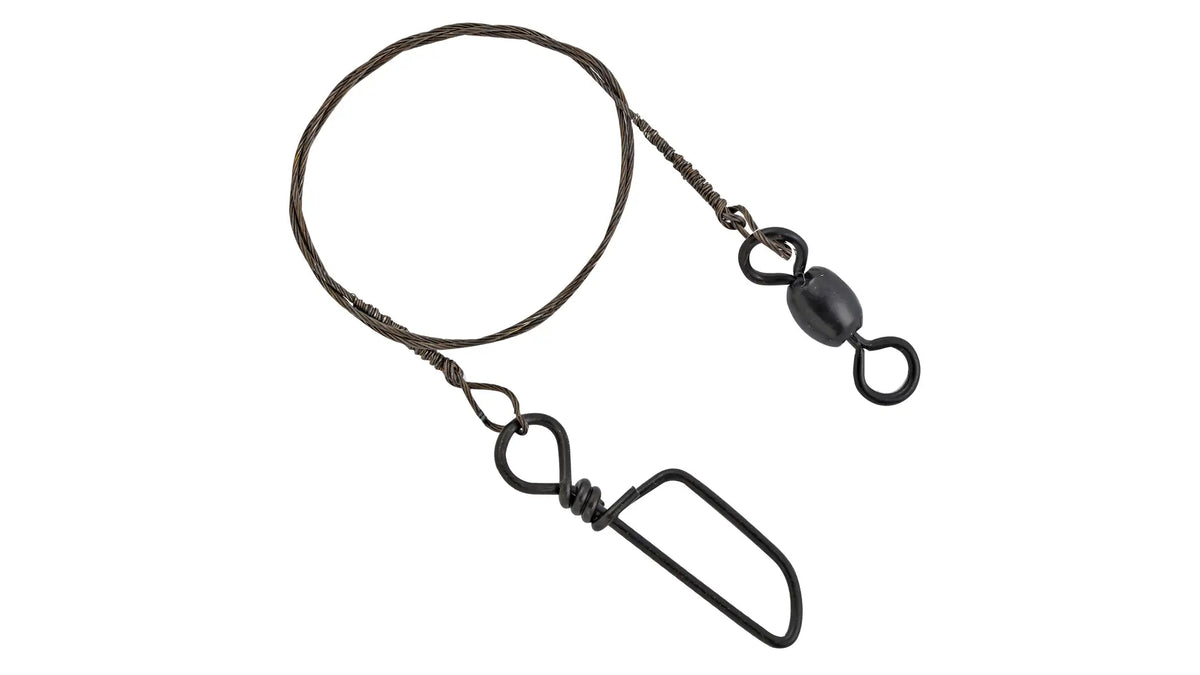 Danielson WLUT188 Wire Leader 18 Lb Test Black 8" 3pk
